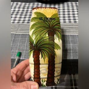 Hello! St. Thomas Virgin Islands, Lovely Memorable Vase.